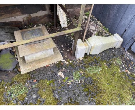 A CONCRETE SUNDIAL** BUYER TO COLLECT FROM WEST CHESHIRE WA7 3ED ** 
