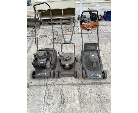 THREE ROTARY MOWERS 