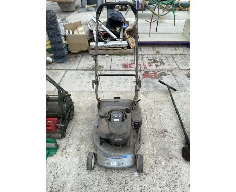 A BRIGGS AND STRATTON QUANTUM XTS50 PETROL ROTARY LAWNMOWER 