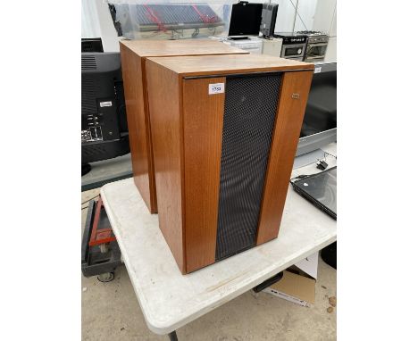 A PAIR OF VINTAGE KEF CONCORD SPEAKERS 