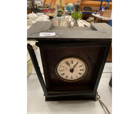 A WALL CLOCK FACE AND MECHANISM WITH ENAMEL DIAL 