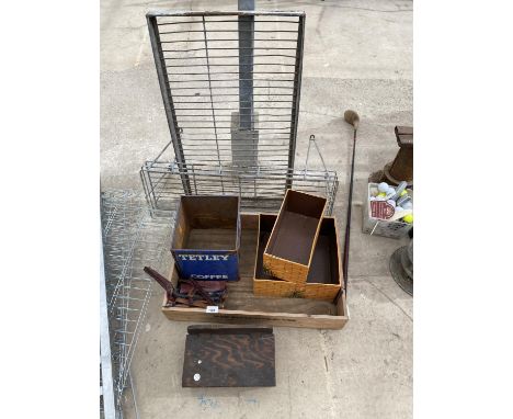 VARIOUS VINTAGE BOXES AND TINS 