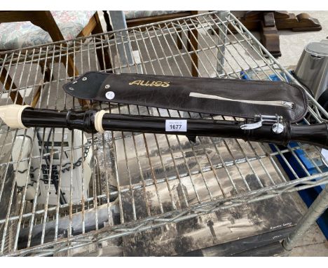 AN AULOS RECORDER AND CASE 