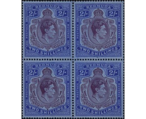 1940 (Oct.) mint block of four.  Multiples of this printing are uncommon since in early days, it was not distinguished from t
