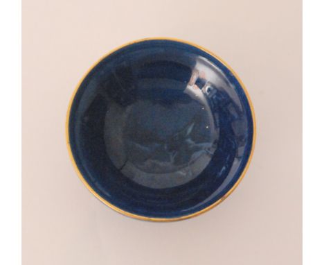 A Royal Worcester Sabrina Ware small footed bowl decorated with rabbits, black printed mark with date code for 1926, diameter