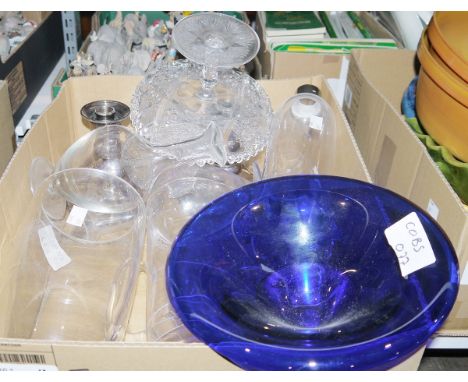Assorted ceramics to include rice bowls, terracotta bowls, lasagne dish, fish dish, meat platters, carafes, comport, ramekins