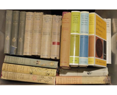 Quantity of folio society within slip cases, to include Trollope, Johnson, Damon Runyan, Fielding, A E Housman, etc
Churchill