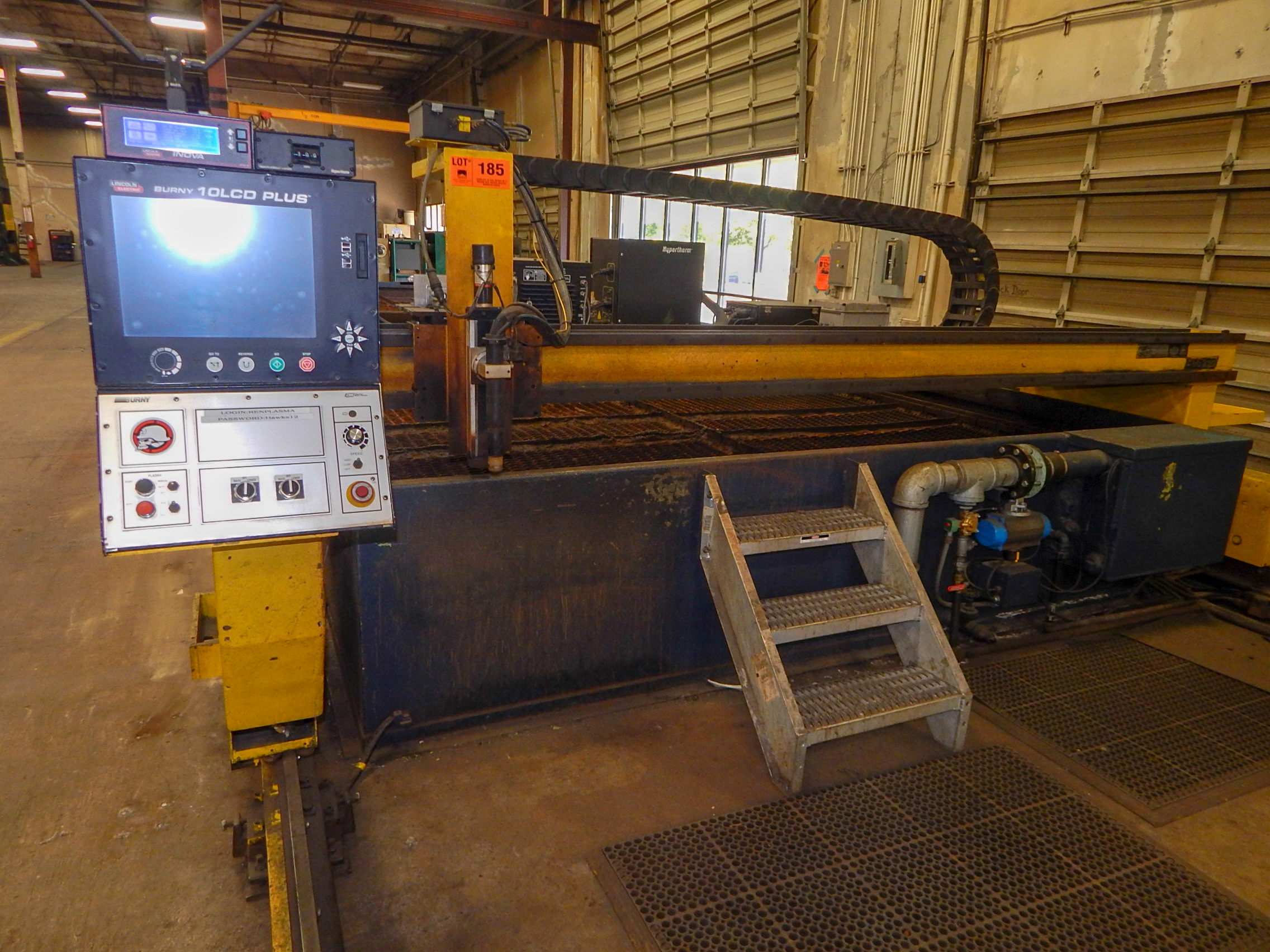 LINDE CM350 CUTTING MACHINE WITH HYPERTHERM HYSPEED HT2000 PLASMA