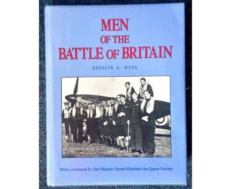 160+ Battle of Britain pilots signed Hardback book. Men of the Battle of Britain. A unique one off piece of military history 