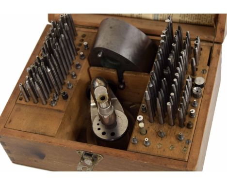Boley &amp; Leinen staking set, within a light wooden case 