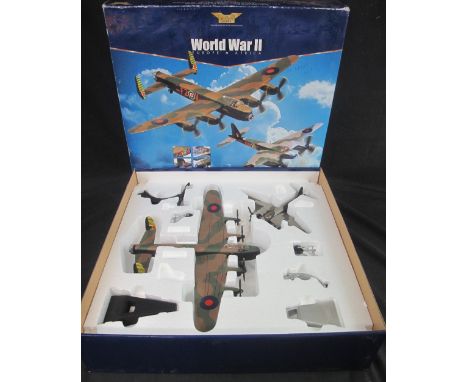 Corgi Aviation Archive World War II Europe and Africa AA99133 Avro Lancaster and DH Mosquito two plane set, 1:72 models in or