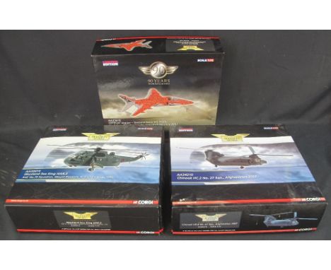Two boxed Corgi 1:72 diecast models, 'The Aviation Archive', to include: AA33414 Westland Sea King HAR.3; RAF, 78 Squadron, M