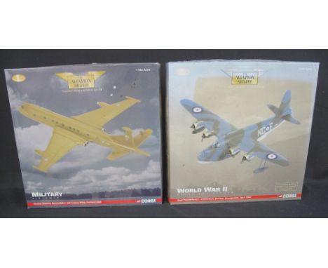 Corgi 'The Aviation Archive' 1:144 diecast models, 'Military Air Power' Hawker Siddeley Nimrod M.R.2; RAF Kinloss Wing Scotla