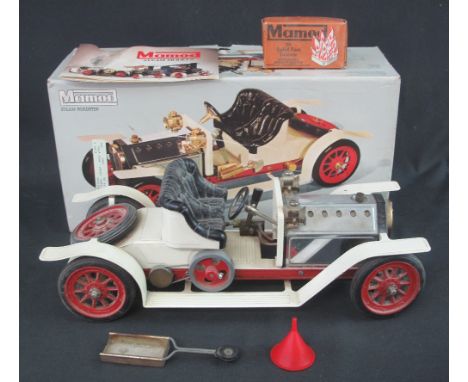 Mamod steam Roadster SA1 in original box. (manual also included)
(B.P. 24% incl. VAT) CONDITION REPORT: Model is very grubby 