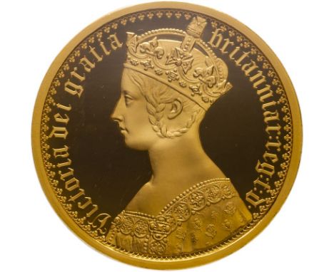 UNITED KINGDOM. Elizabeth II, 1952-2022. Gold 200 pounds, 2021. Royal Mint. Proof Plain Edge. The first coin in the series fe