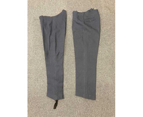 * Ivelaw-Chapman (Ronald, 1899-1978). A pair of RAF trousers, blue cloth with Gieves tailors label stamped 'Sir R Ivelaw-Chap