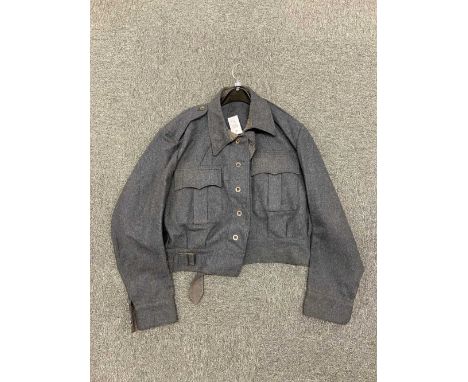 * Aircrew Blouse. A WWII RAF aircrew blouse dated 1943, tailors label for S. Redmayne &amp; Sons Ltd 1943, Size No 15, blue c