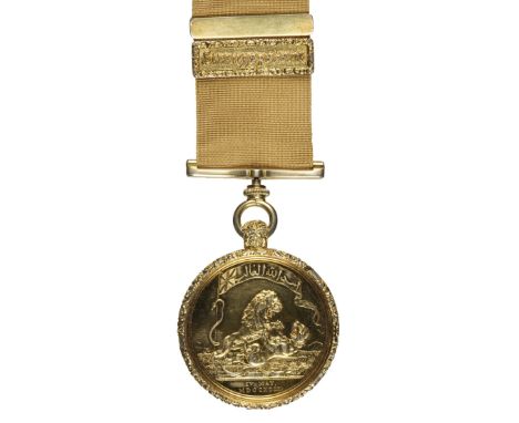 * Seringapatam Medal 1799. A fine silver-gilt example awarded to Senior Officers and OfficialsHonourable East India Company f