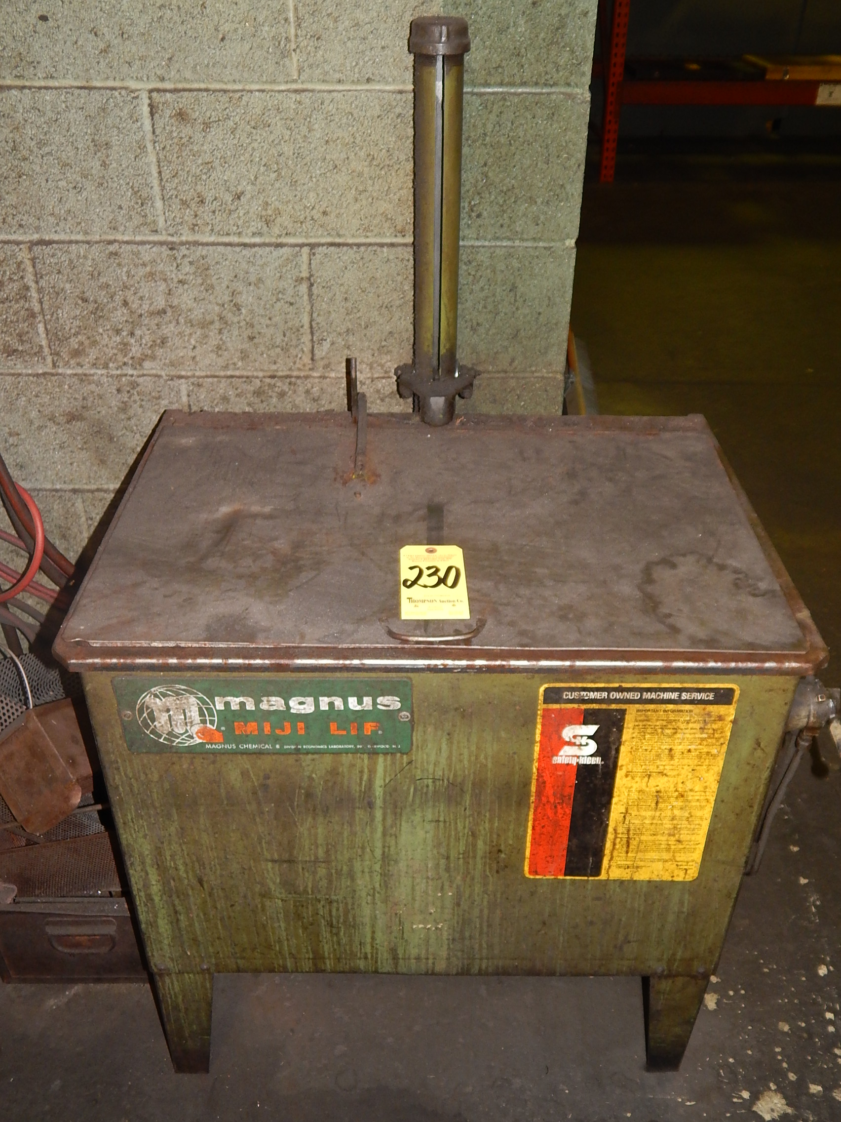 Magnus Miji Lift Parts Washer