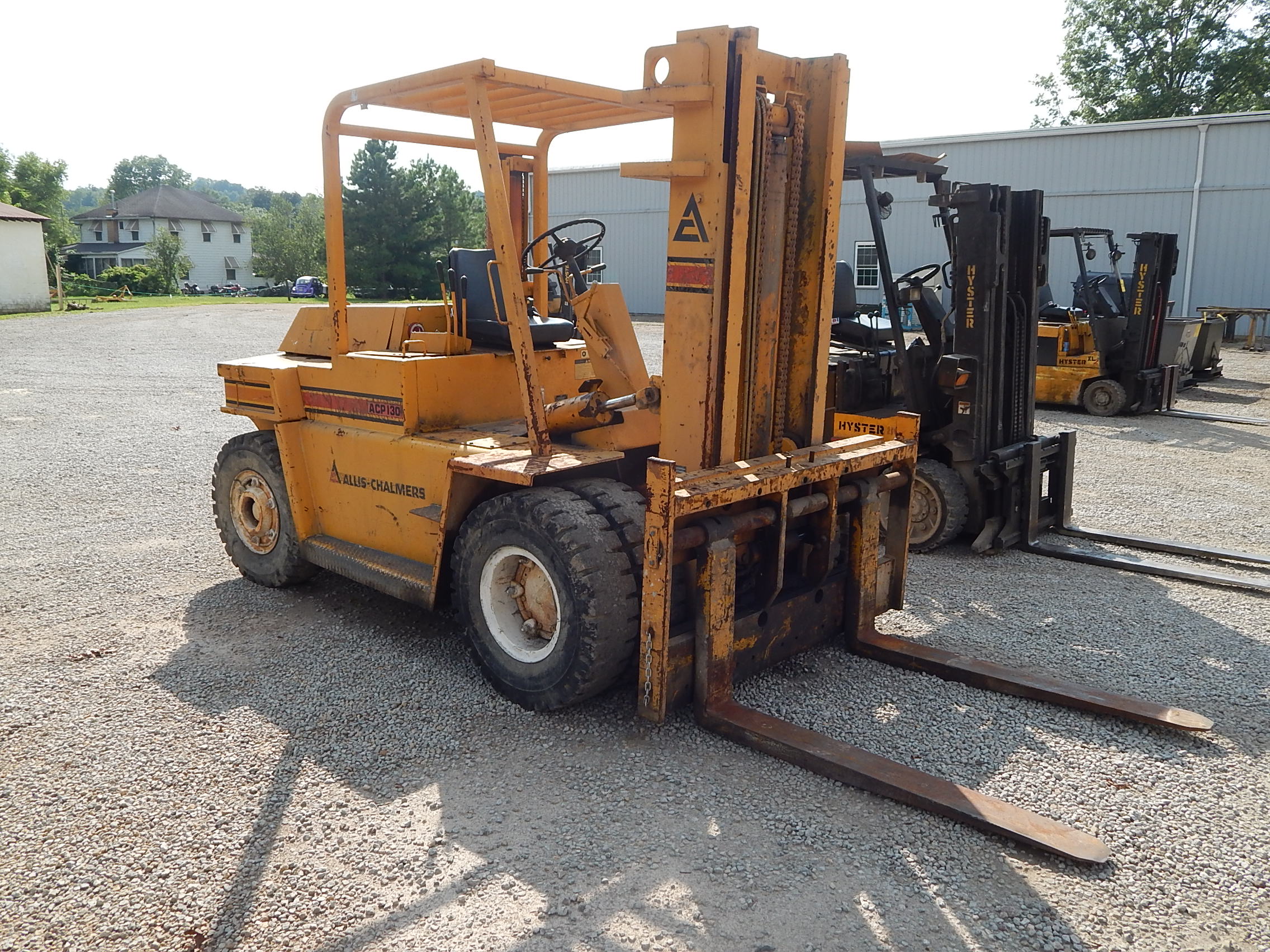 Allis Chalmers Model ACP130 Fork Lift, s/n AMF110894, 12,900 Lb