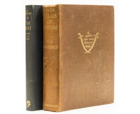 NO RESERVE Lawrence (T.E.) Seven Pillars of Wisdom, first trade edition, plates and illustrations, 4 folding maps, occasional