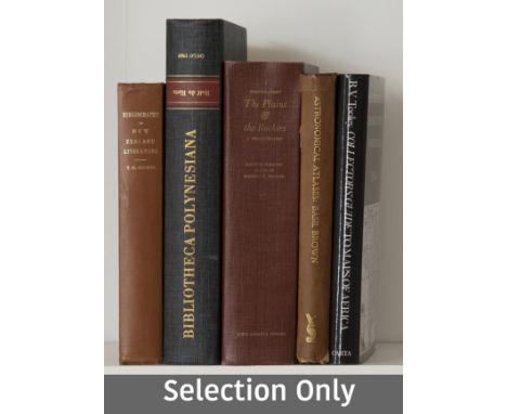 NO RESERVE Bibliography.- Travel.- Hocken (T.M.) A Bibliography of the Literature relating to New Zealand, original cloth, We