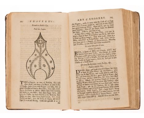 Thacker (John) The Art of Cookery. Containing above Six Hundred and Fifty of the most approv'd Receipts, first edition, woodc