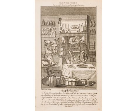 Henderson (William Augustus) The Housekeeper's instructor; or, universal family cook, engraved frontispiece and 11 plates or 