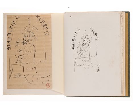 Toulouse-Lautrec.- Joyant (Maurice) La Cuisine de Monsieur Momo célibataire, one of 250 copies on Arches paper, with an origi