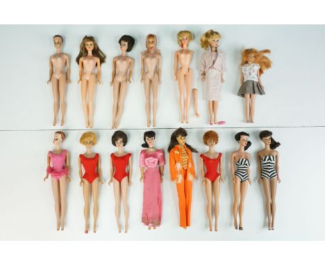 Barbie - Quantity of 15 1960's onwards Mattel Barbie related fashion dolls to include Barbie, Skipper, Stacey, Francie, etc, 