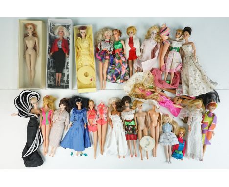 Barbie - Collection of 26 original Mattel Barbie and related Fashion Dolls from the 1960's onwards to include No. 850 Barbie 