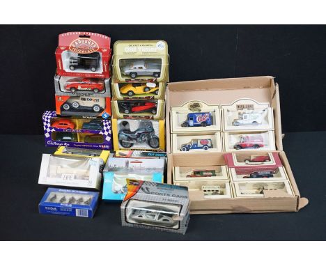 23 Boxed diecast models to include Lone Star, Lledo, Solido, Zee Toys etc, diecast ex, boxes gd-vg