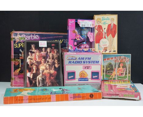 Barbie - Eight boxed Barbie accessories to include Mattel Picture Maker, Whitman Cut Out Barbie and Ken Dolls, Mattel Magic G