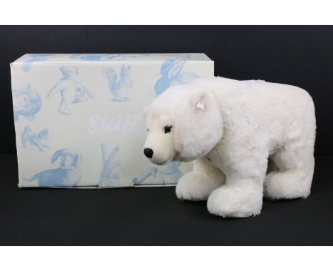 Steiff - Boxed ltd edn Steiff No. 036347 Arco Polar Bear, with ltd edn COA No. 405/1000, white tag and button to ear, in ex c