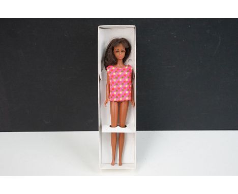 Barbie - Original Mattel No. 1100 Francie Fashion Doll with bendable legs 1967-1968 with 2nd version brown hair in Barbie Twi