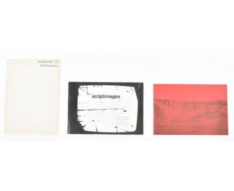 (1) Poems '68-'72. Maastricht, self-published/VEC Production, undated (ca. 1973). Softcover, 20 x 14 cm, 23 pp. Collection of