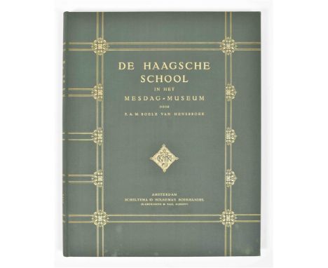 Amsterdam, Scheltema &amp; Holkema/Groesbeek &amp; Paul Nijhoff, n.d. (ca. 1904). 1st and only ed. Frontispiece portrait of M