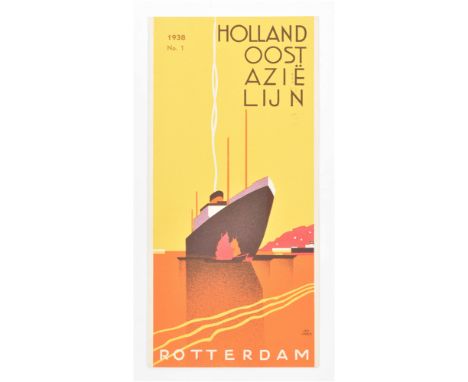 Including: (1) Holland-Australië Lijn. Vrachtdienst leaflet 1934. (2) Holland Britsch Indie Lijn no. 11, 1937. Vrachtdienst l