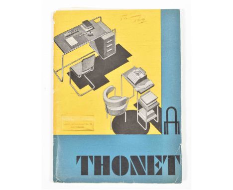 (Frankenberg/ Eder, Gebr. Thonet, 1930), portfolio w. 53 loosely inserted cards, all w. photographs of tubular steel furnitur