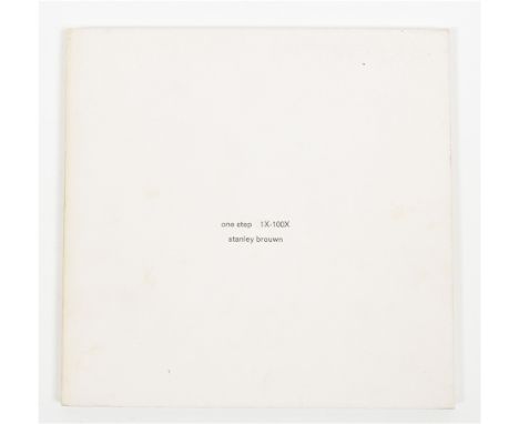 Brussels, Gallery MTL, 1971. Softcover, 15.8 x 16 cm. First edition of 250. With Art &amp; Project stamp and unobstrusive sti