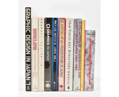(1) CI Graphics in Japan. Tokyo, Rikuyo-Sha Publishing, 1987. Hc w. dust-j. (2) Package Design in Japan Vol. 2. Ibid., idem, 