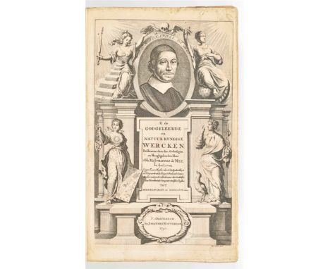 Johannes de Mey, (...). Amst., J. Rotterdam, 1742. 2 parts in 1 vol. (24),624; (12),534,(24) p. 4to. Contemp. vellum w. manus