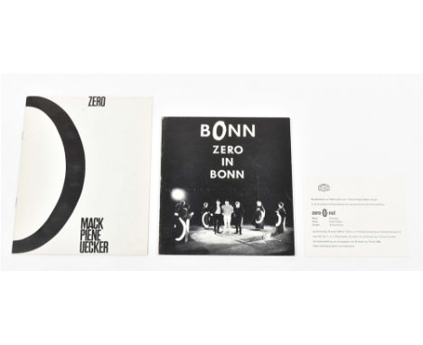 The Hague, Gemeentemuseum, 1964. Catalogue for the exhibition at Gemeentemuseum Den Haag. Staplebound, 22.5 x 18 cm, 16 pp. T