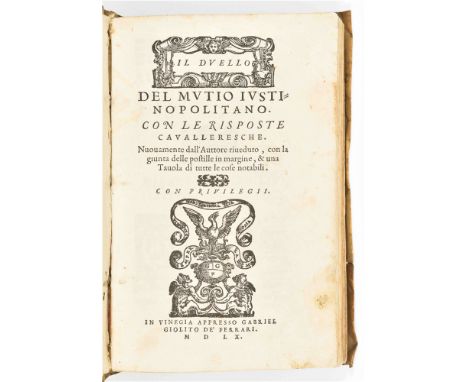 con Le risposte cavalleresche, nuovamente dall'auttore riveduto, con la giunta delle postille in margine, &amp; una tavola di