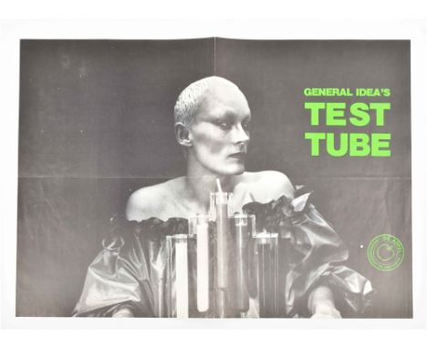 Launch poster published by De Appel Amsterdam, 1979. Colour printed double sided, 42 x 30&nbsp;cm, folded once as issued. Rec