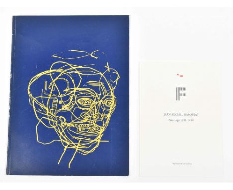 Edinburgh, Fruitmarket Gallery, 1984. Softcover, 29.5 x 22 cm, 48 pp. Rare catalogue for Basqiuat's first European solo exhib
