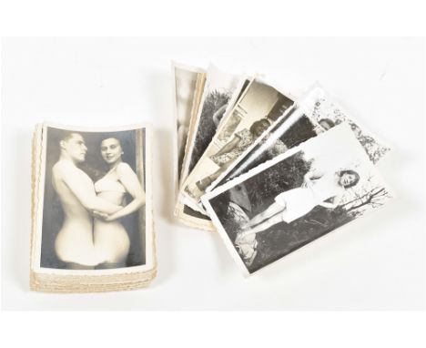 (1) 16 silver gelatine photogr. Germany, 1930s. All approx. 9 x 6 cm. With: (2) a small archive of 72 silver gelatine photogr