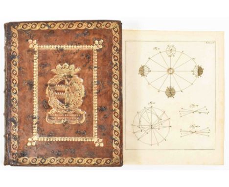 of the "Haagsche Fundatie van Renswoude" on both covers, within 2 beautiful gilt borders, gilt spine w. mor. letterpiece, mar