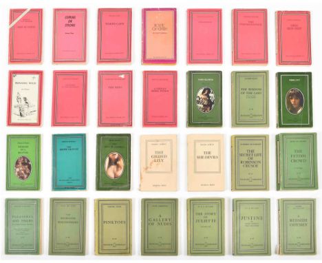 Collection of 15 titles. Paris/ New York, 1950-70. Incl. amonst others: (1) D.A.F. de Sade, The Story of Juliette and Justine