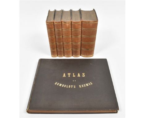 (&amp;) Atlas zu Alexander v. Humboldt's Kosmos. Stuttgart, Cotta/Krais &amp; Hoffmann, 1845-62. 1st ed. 6 vols., incl. atlas